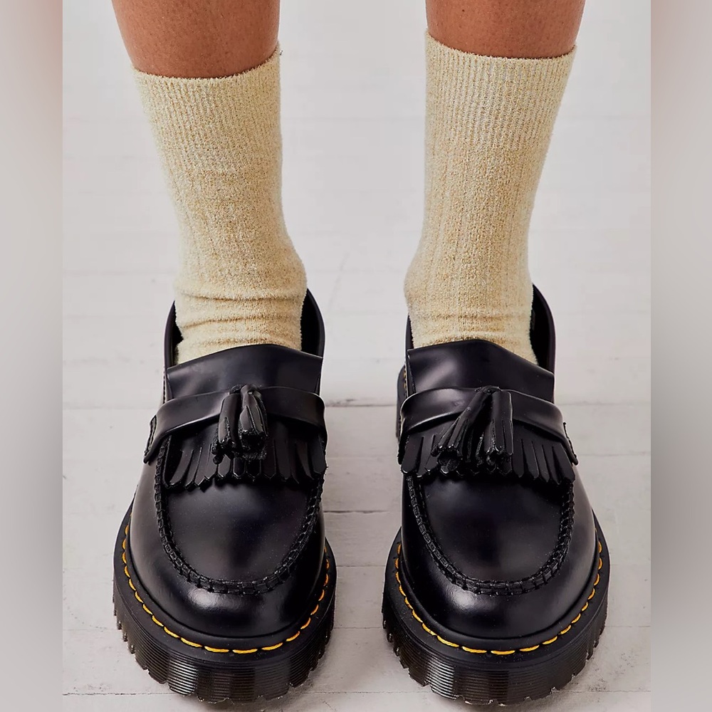 NWT DR MARTENS Adrian Leather Tassel Loafer!